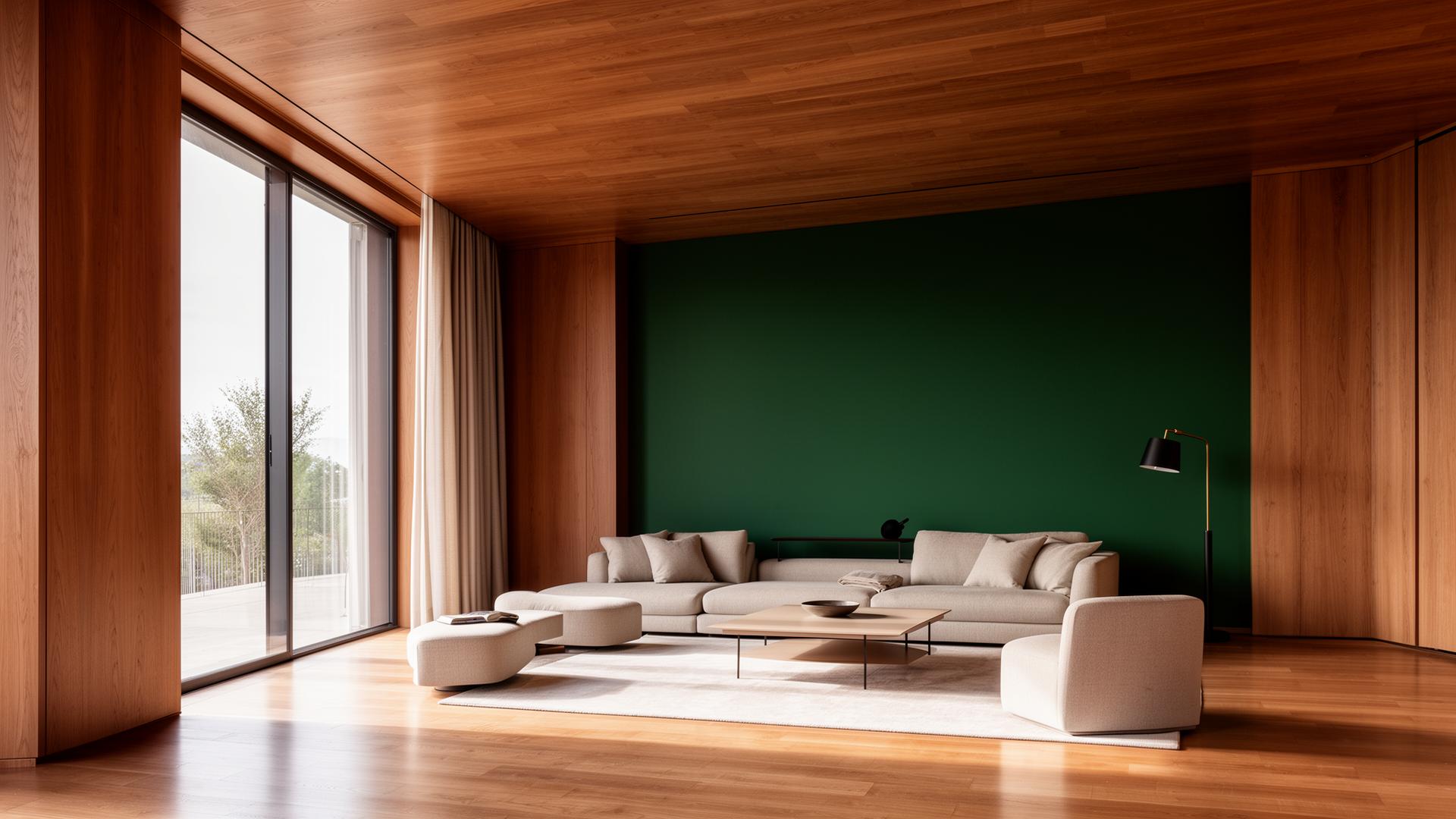 Designed living room